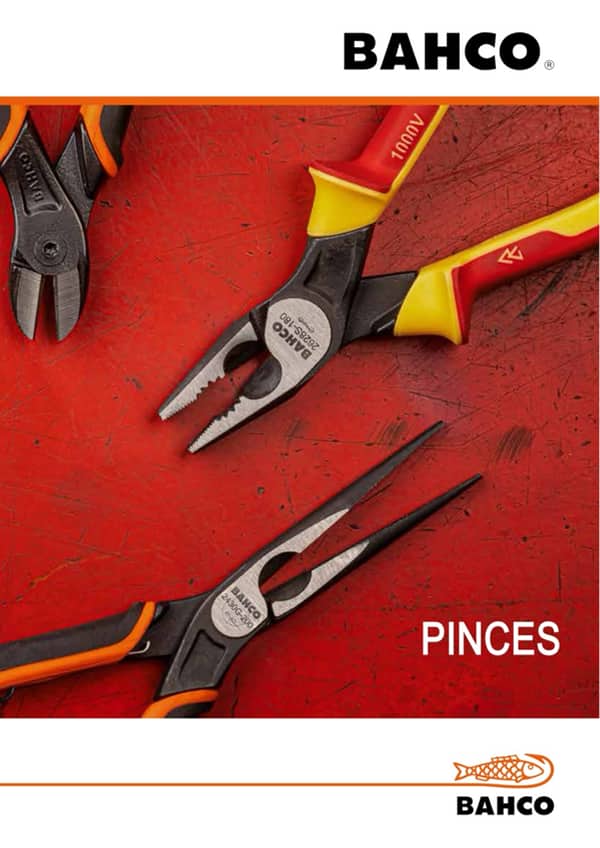 Catalogue des pinces Bahco
