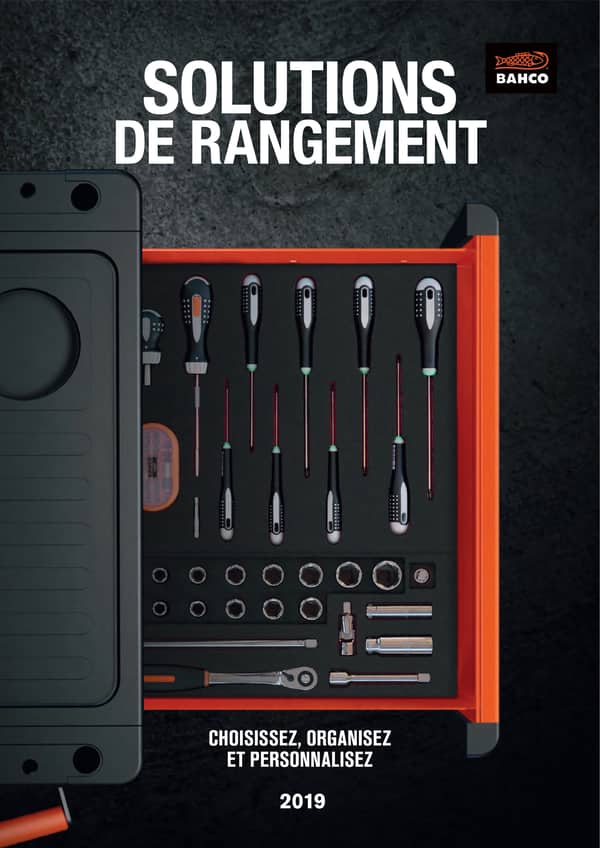 Catalogue des solutions de rangement de la marque Bahco