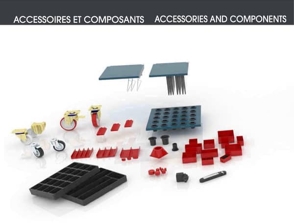 Catalogue des accessoires et composants Heco