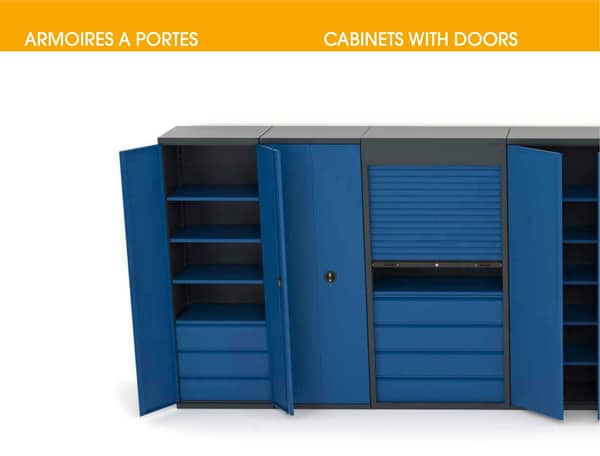 Catalogue des armoires à portes Heco