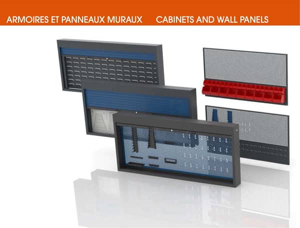 Catalogue des panneaux muraux Heco