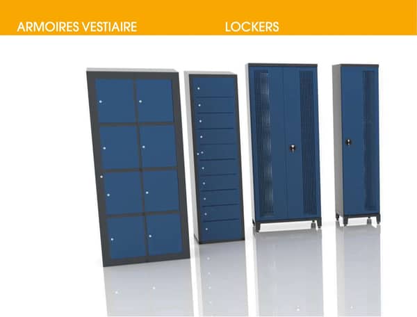 Catalogue des armoires vestiaires Heco