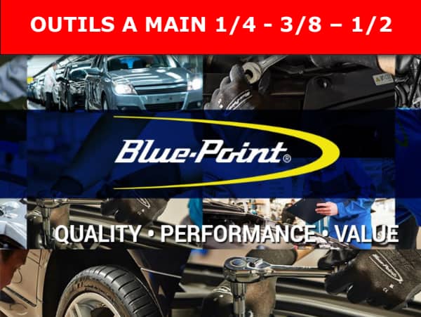 Catalogue des outils à main 1/4″, 3/8″, 1/2″ Blue Point by Snap-on