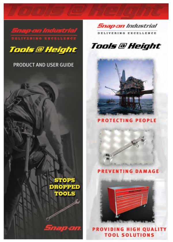 Guide des outils pour travail en hauteur Tools @ Height de Snap-on